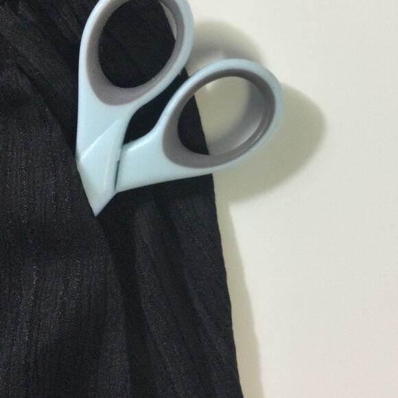 BLOOMCHIC 18-20 2X Plus Black Contrast Webbing Split Side midi Dress NWT B80 - Picture 9 of 12